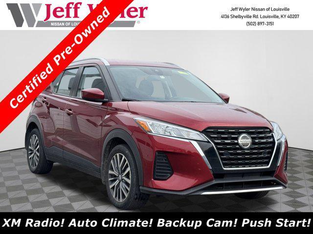 used 2021 Nissan Kicks car, priced at $18,201