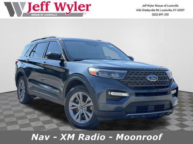used 2022 Ford Explorer car, priced at $25,100