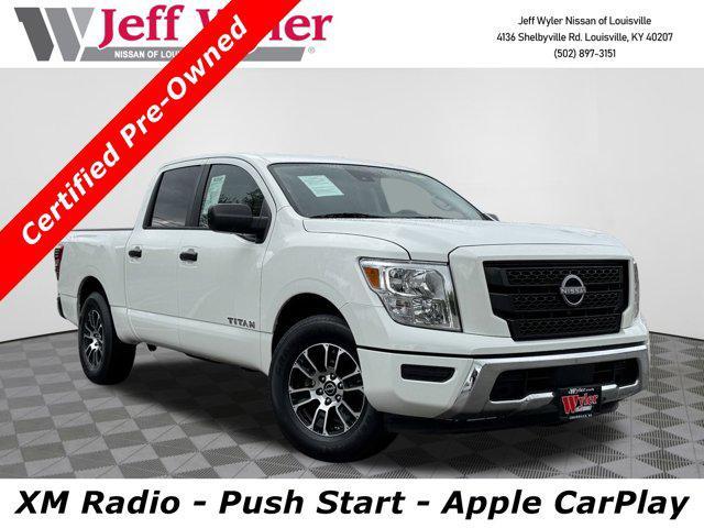 used 2023 Nissan Titan car, priced at $33,345