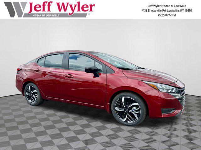 new 2025 Nissan Versa car, priced at $23,076