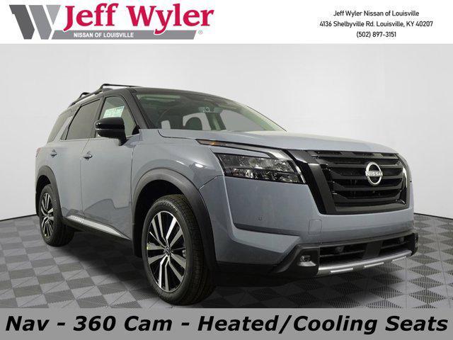 new 2025 Nissan Pathfinder car, priced at $45,936