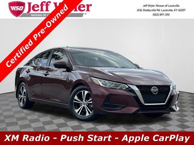 used 2021 Nissan Sentra car, priced at $18,261