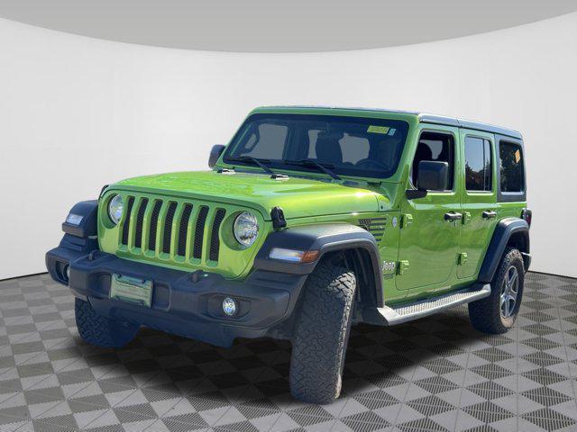 used 2018 Jeep Wrangler Unlimited car, priced at $22,048