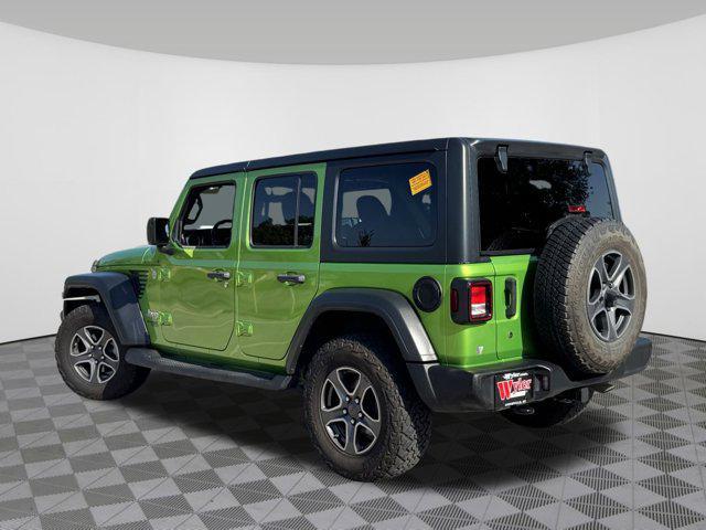 used 2018 Jeep Wrangler Unlimited car, priced at $22,048