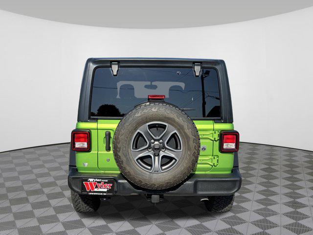used 2018 Jeep Wrangler Unlimited car, priced at $22,048