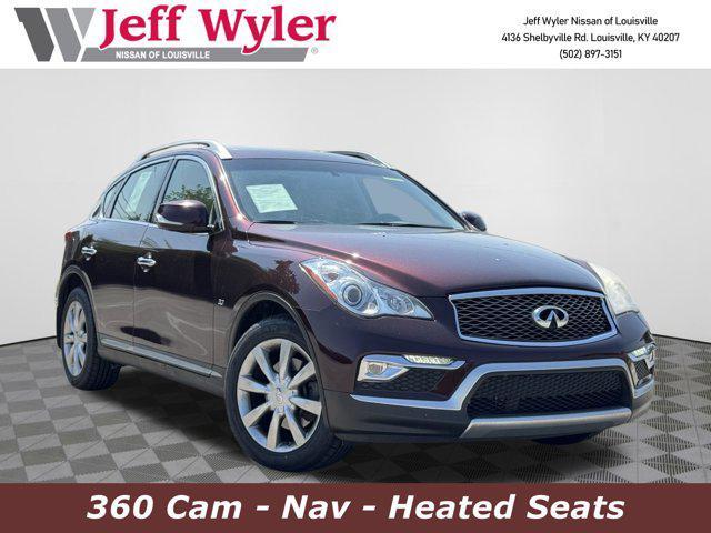 used 2017 INFINITI QX50 car, priced at $16,423