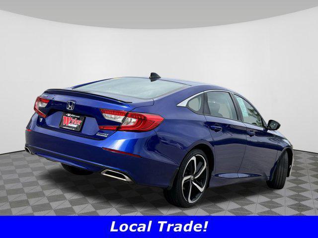 used 2022 Honda Accord car, priced at $27,135