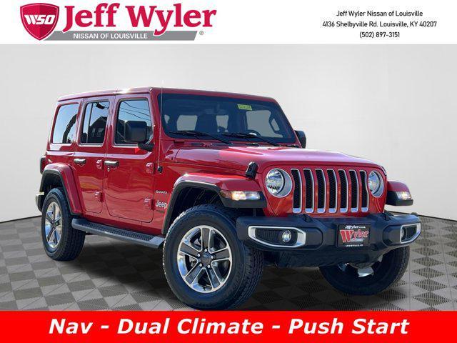 used 2021 Jeep Wrangler Unlimited car, priced at $30,463