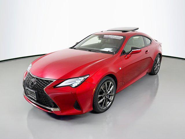 used 2021 Lexus RC 350 car, priced at $32,600