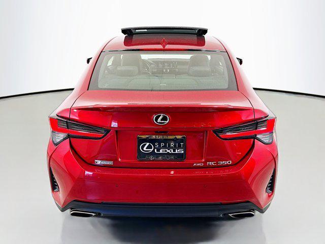 used 2021 Lexus RC 350 car, priced at $32,600