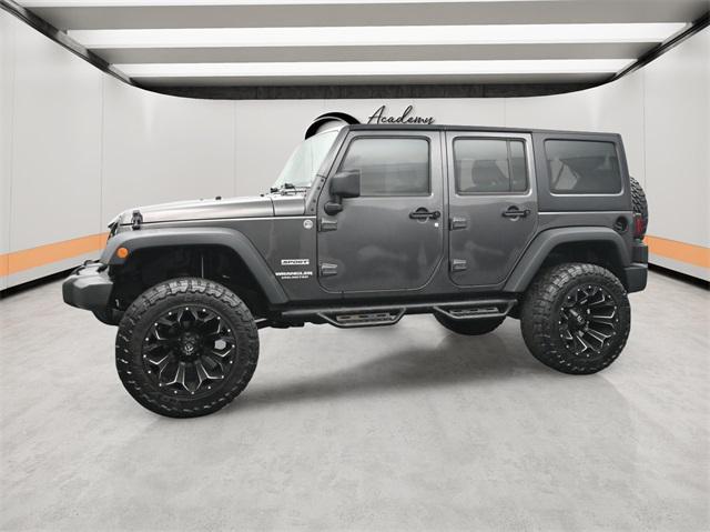 used 2017 Jeep Wrangler Unlimited car, priced at $21,995