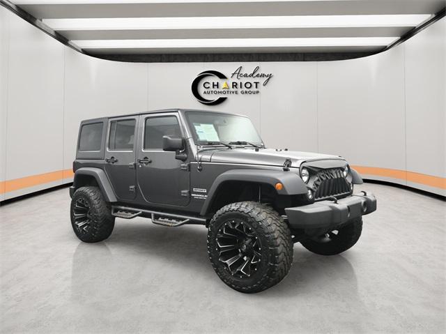 used 2017 Jeep Wrangler Unlimited car, priced at $21,995