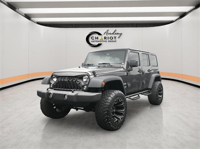 used 2017 Jeep Wrangler Unlimited car, priced at $21,995