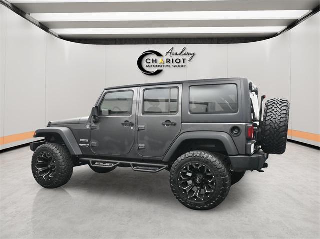 used 2017 Jeep Wrangler Unlimited car, priced at $21,995