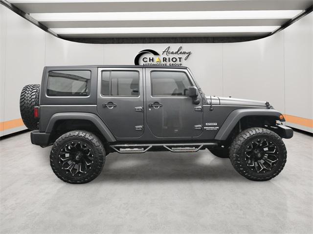 used 2017 Jeep Wrangler Unlimited car, priced at $21,995