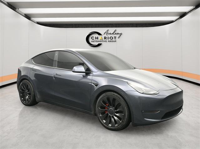 used 2022 Tesla Model Y car, priced at $30,599