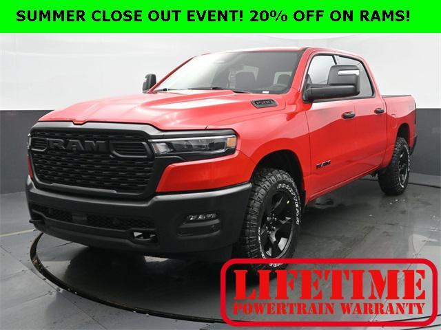new 2025 Ram 1500 car, priced at $47,555