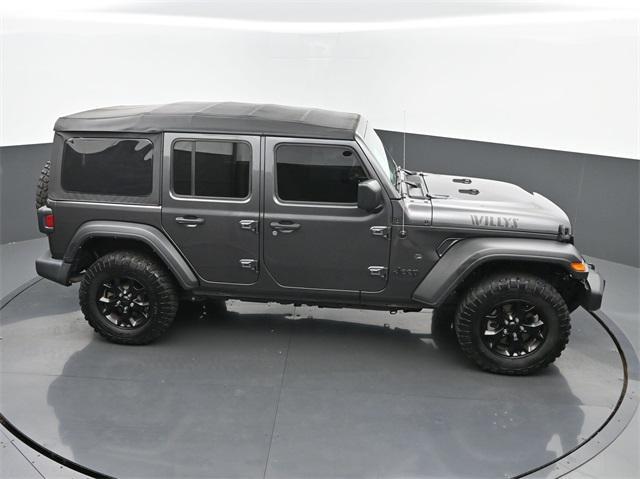 used 2021 Jeep Wrangler Unlimited car, priced at $32,544