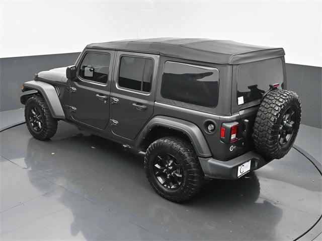 used 2021 Jeep Wrangler Unlimited car, priced at $32,544