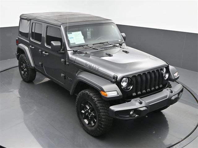 used 2021 Jeep Wrangler Unlimited car, priced at $32,544