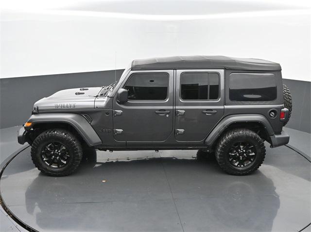 used 2021 Jeep Wrangler Unlimited car, priced at $32,544