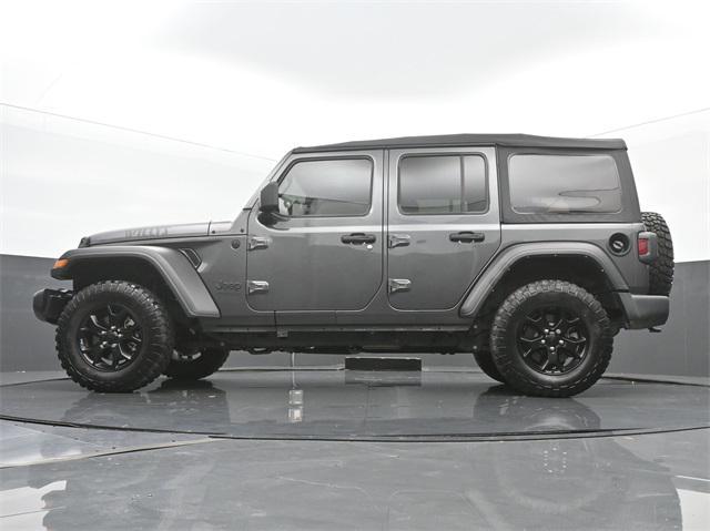 used 2021 Jeep Wrangler Unlimited car, priced at $32,544