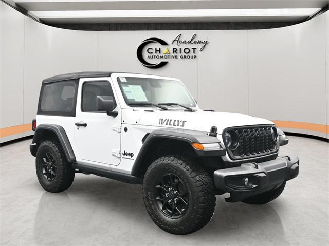 used 2024 Jeep Wrangler car, priced at $35,995