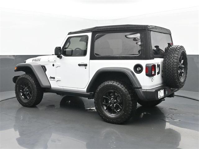 used 2024 Jeep Wrangler car, priced at $33,995