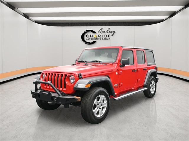 used 2018 Jeep Wrangler Unlimited car, priced at $20,139