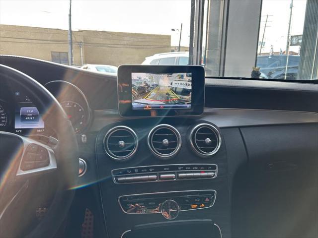 used 2018 Mercedes-Benz C-Class car, priced at $20,650