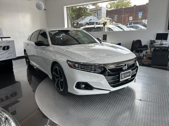used 2021 Honda Accord car, priced at $21,450