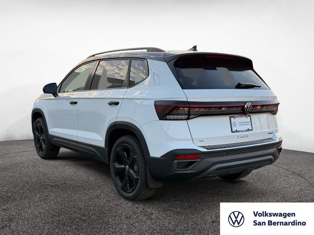 new 2025 Volkswagen Taos car, priced at $32,201