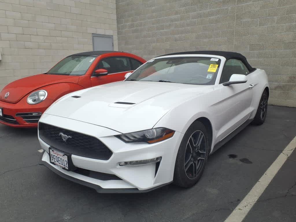 used 2021 Ford Mustang car, priced at $22,499