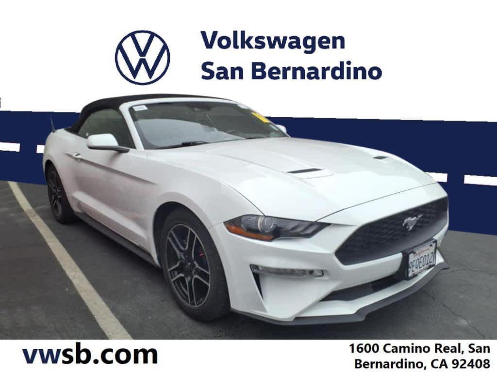used 2021 Ford Mustang car, priced at $22,499