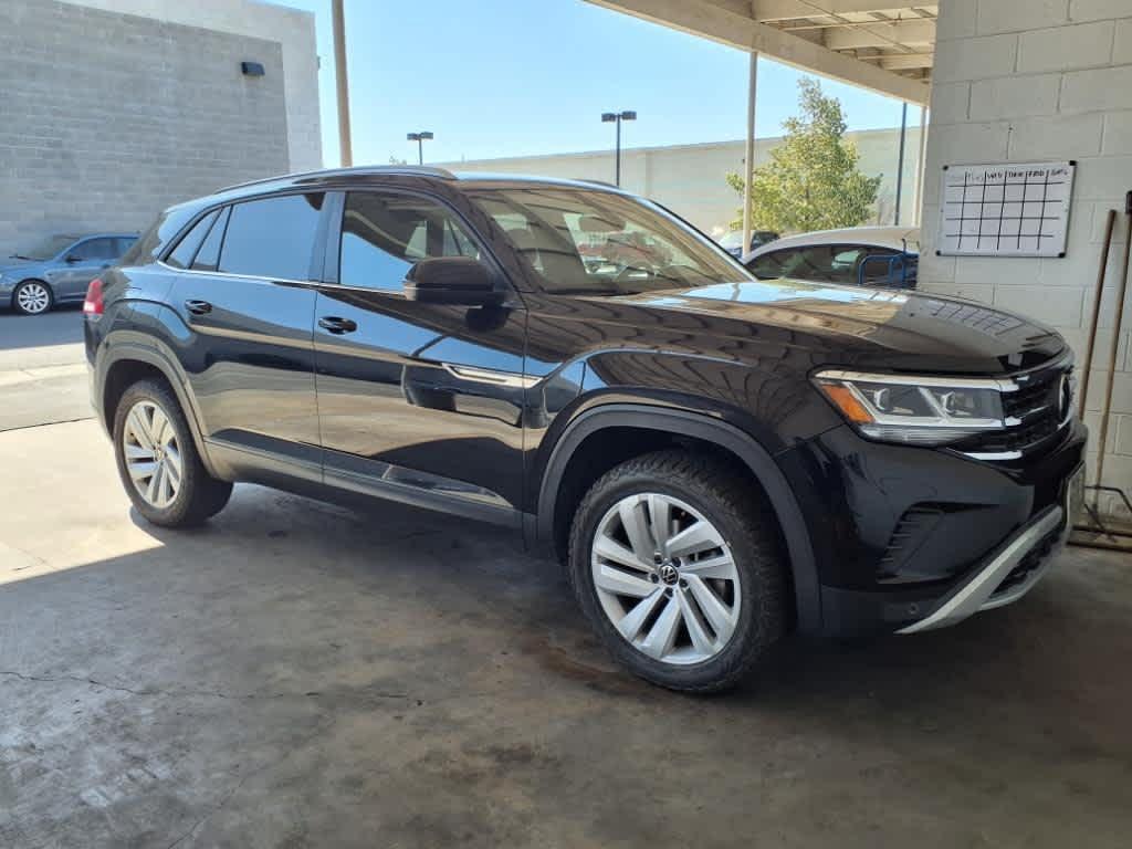 used 2022 Volkswagen Atlas Cross Sport car, priced at $27,999