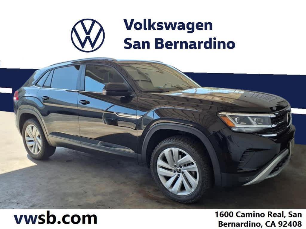 used 2022 Volkswagen Atlas Cross Sport car, priced at $27,999