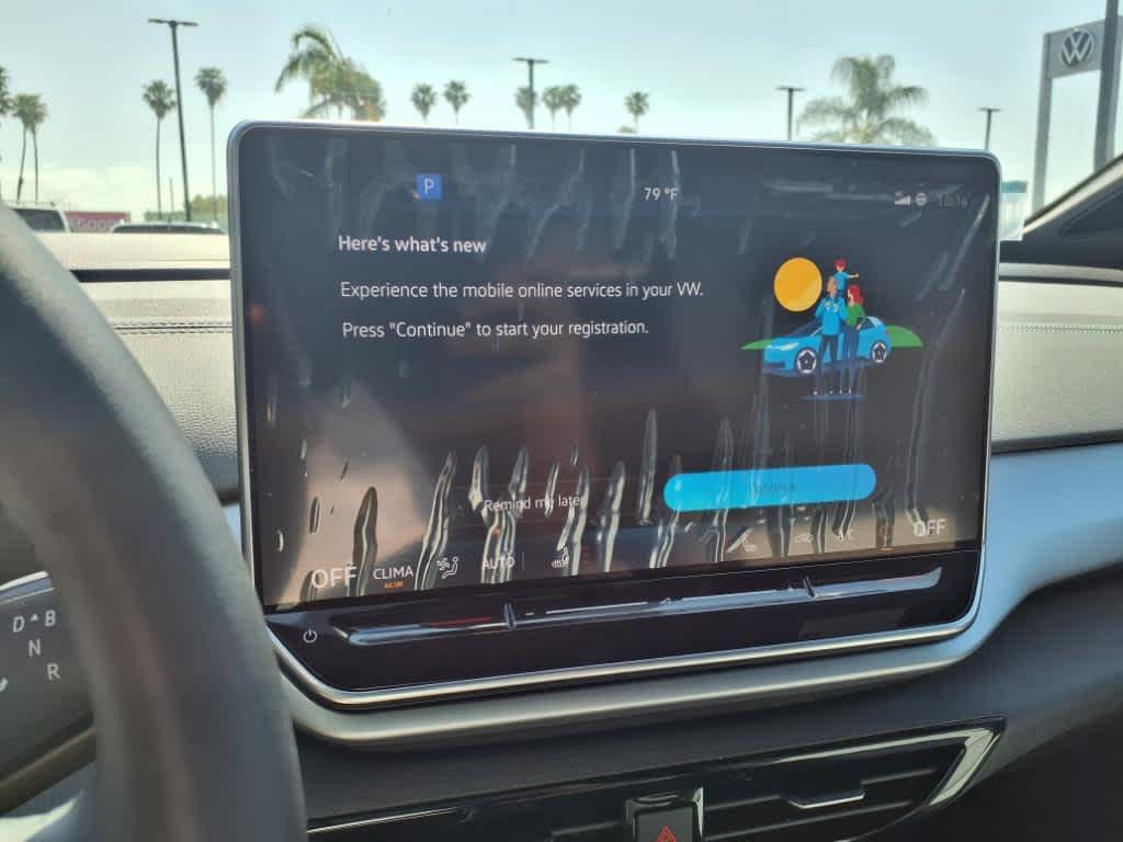 new 2025 Volkswagen ID.4 car, priced at $45,166