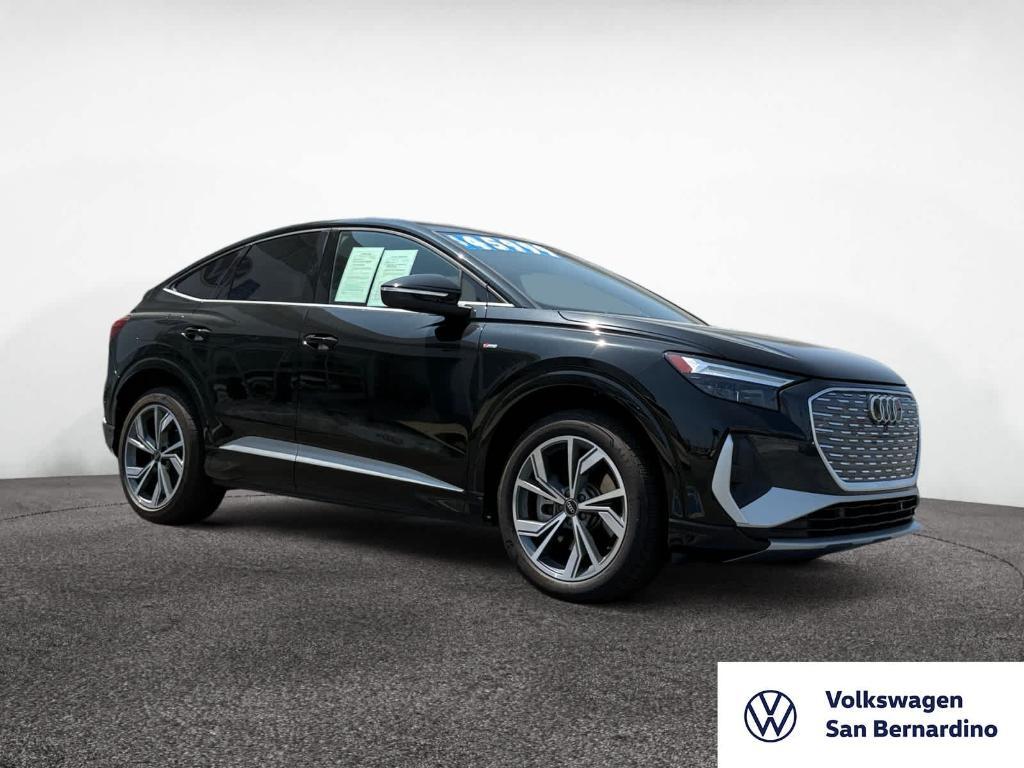 used 2024 Audi Q4 e-tron car, priced at $38,999