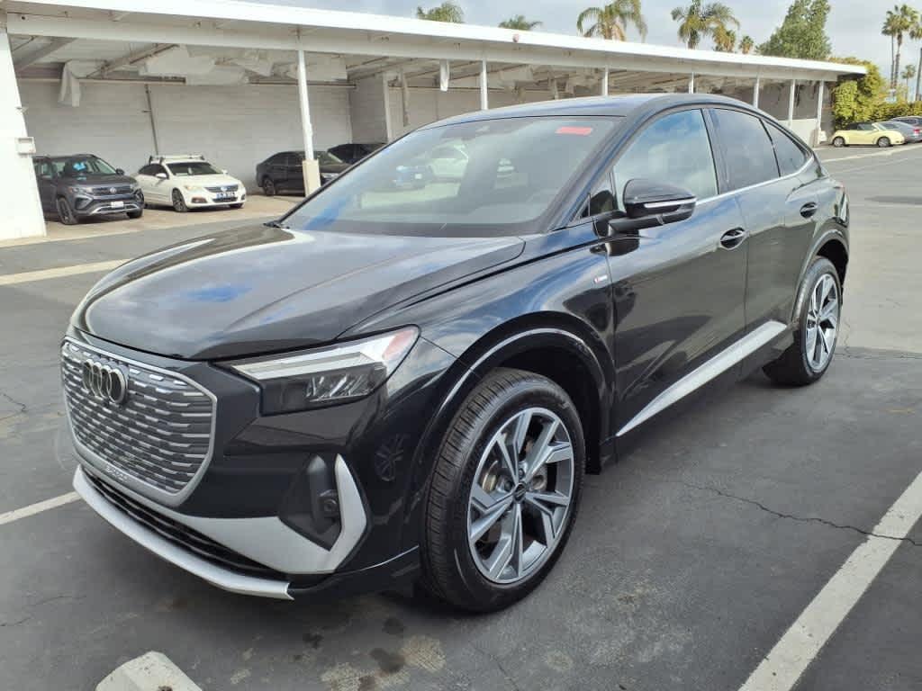 used 2024 Audi Q4 e-tron car, priced at $42,999
