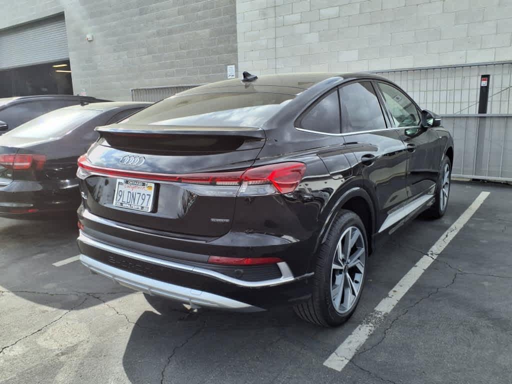 used 2024 Audi Q4 e-tron car, priced at $42,999