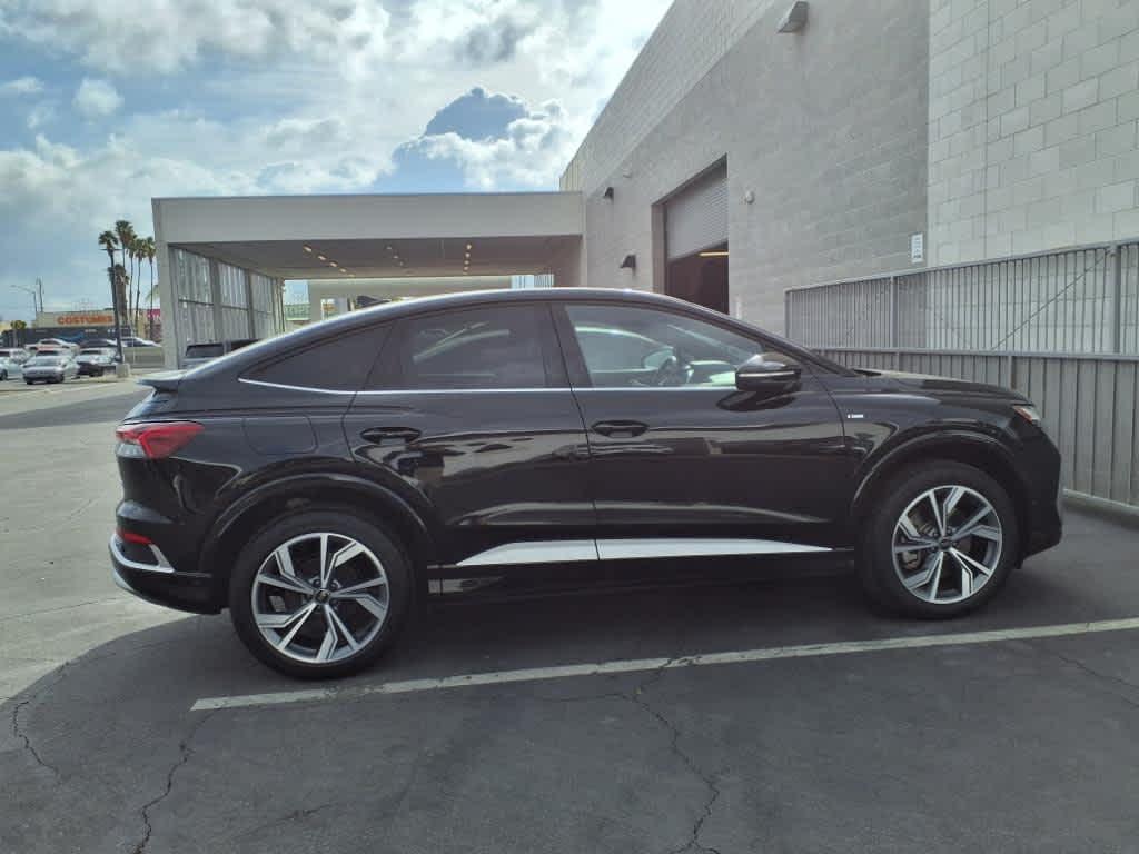 used 2024 Audi Q4 e-tron car, priced at $42,999