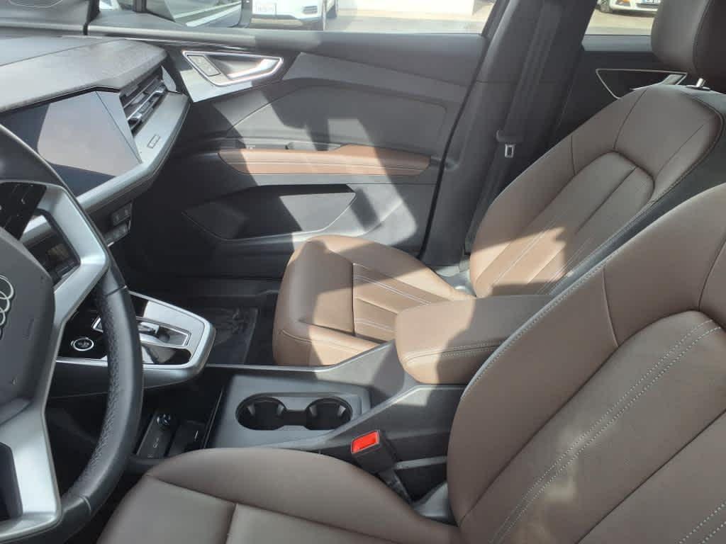 used 2024 Audi Q4 e-tron car, priced at $42,999