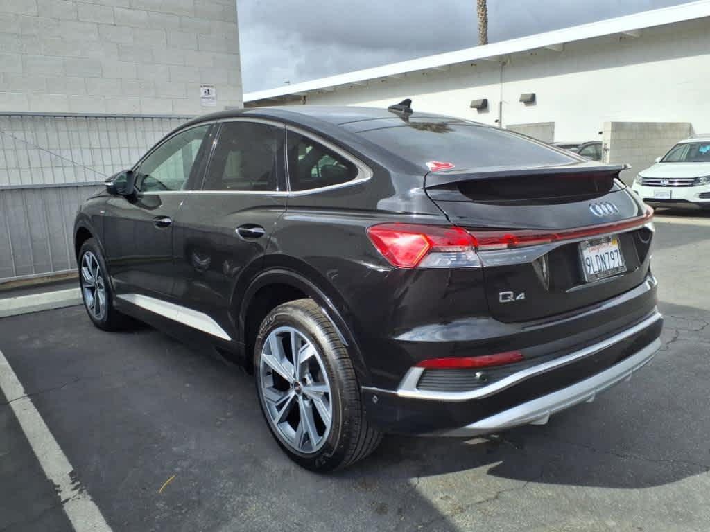 used 2024 Audi Q4 e-tron car, priced at $42,999