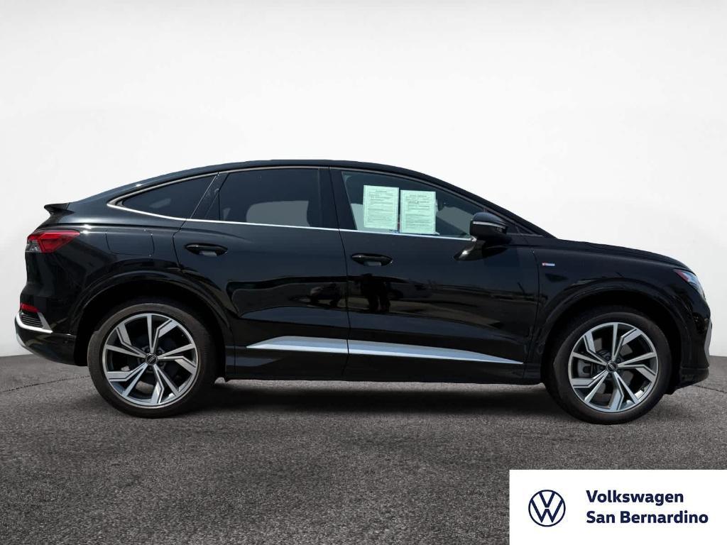 used 2024 Audi Q4 e-tron car, priced at $38,999