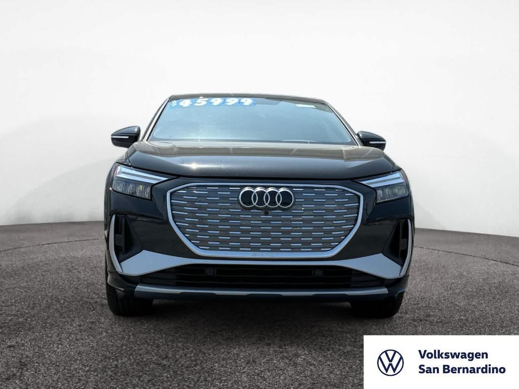 used 2024 Audi Q4 e-tron car, priced at $38,999