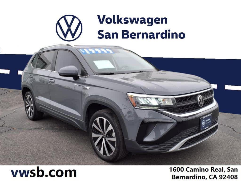 used 2022 Volkswagen Taos car, priced at $19,999