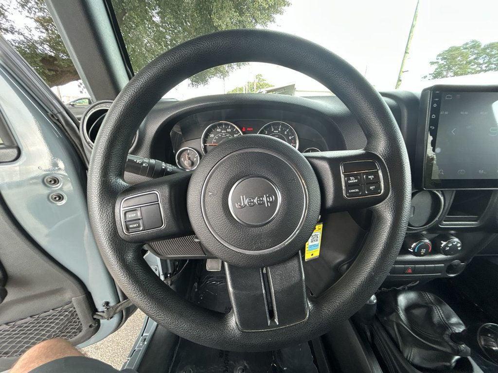 used 2015 Jeep Wrangler car, priced at $11,995