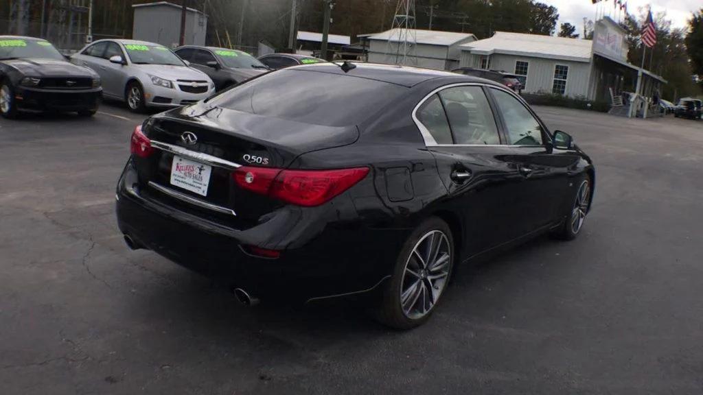 used 2015 INFINITI Q50 car, priced at $10,450