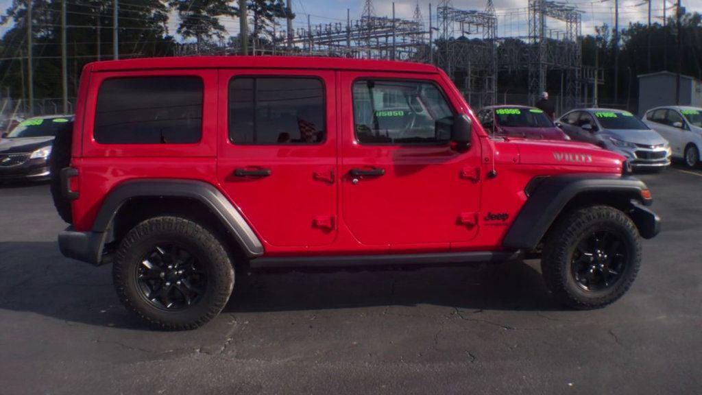 used 2021 Jeep Wrangler Unlimited car, priced at $23,995