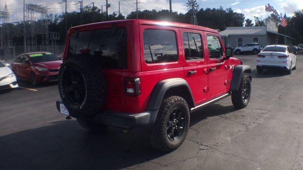 used 2021 Jeep Wrangler Unlimited car, priced at $23,995